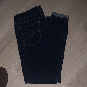Women's Dark Blue Levi’s Jeans